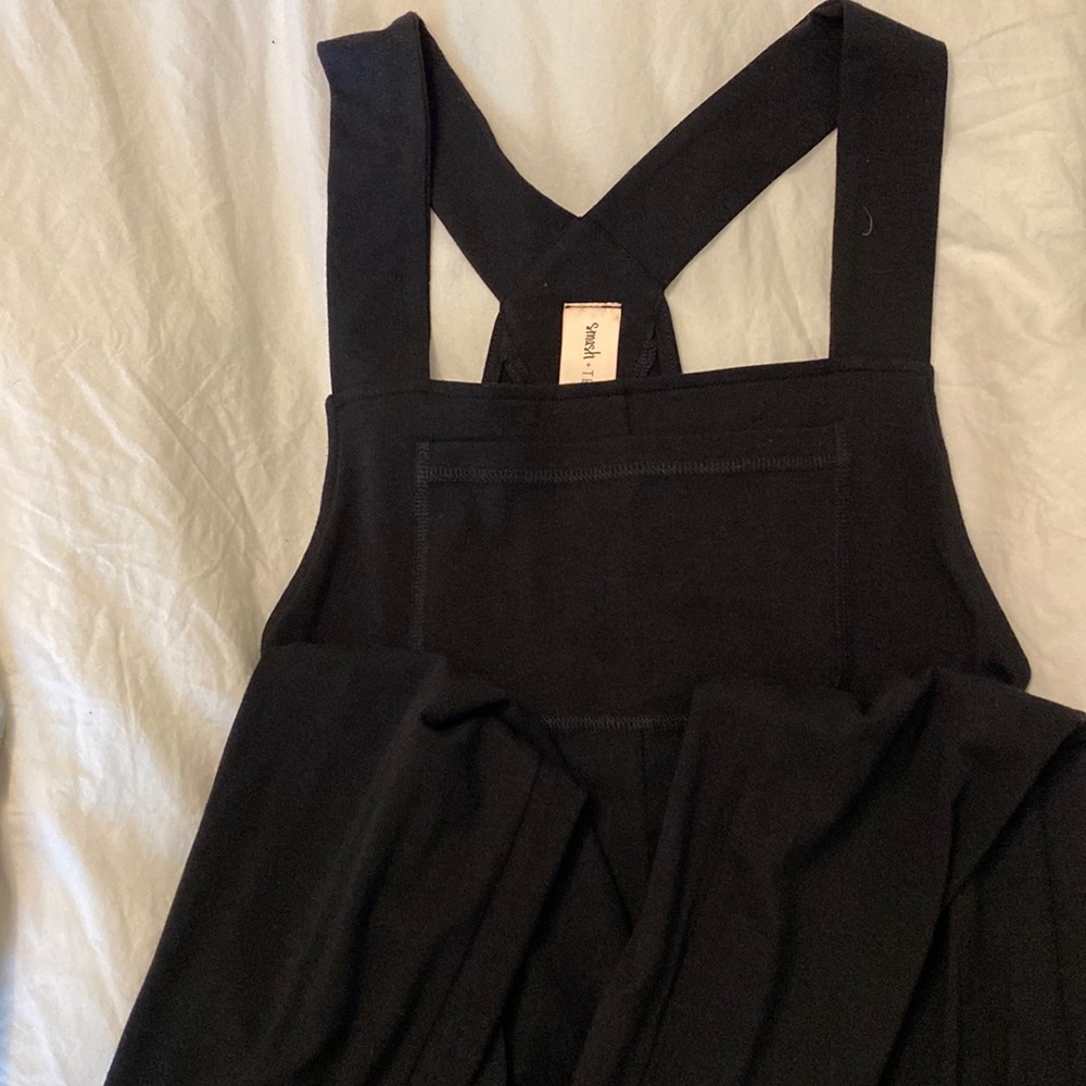 Smash and Tess XS Black Overalls - never worn
